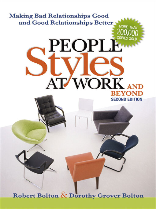 Title details for People Styles at Work and Beyond by Robert Bolton - Available